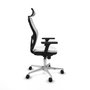 Piqueras y Crespo Chaise de Bureau Jorquera 3D086N2 Blanc