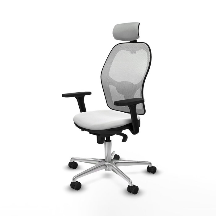 Piqueras y Crespo Chaise de Bureau Jorquera 3D086N2 Blanc Piqueras y Crespo Chaise de Bureau Jorquera 3D086N2 Blanc