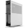 Fractal Design Ridge White Boîtier PC Mini-Tour mITX Blanc avec Carte Riser PCIe 4.0 Incluse et 2 Ventilateurs 140mm PWM