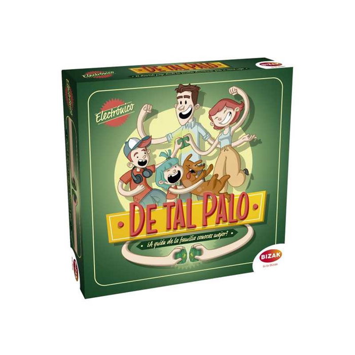 Bizak De Tal Palo Jeu de société familial Questions-réponses parent-enfant dès 6 ans Bizak De Tal Palo Jeu de société familial Questions-réponses parent-enfant dès 6 ans