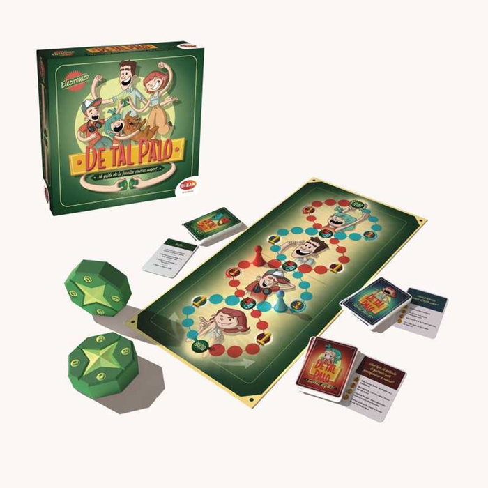 Bizak De Tal Palo Jeu de société familial Questions-réponses parent-enfant dès 6 ans Bizak De Tal Palo Jeu de société familial Questions-réponses parent-enfant dès 6 ans