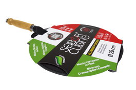 SABOR CUISINE Poêle à crêpes en aluminium 28 cm compatible induction