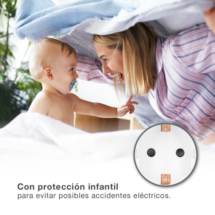 GSC Evolution Multiplise simple avec interrupteur - Blanc GSC Evolution Multiplise simple avec interrupteur - Blanc