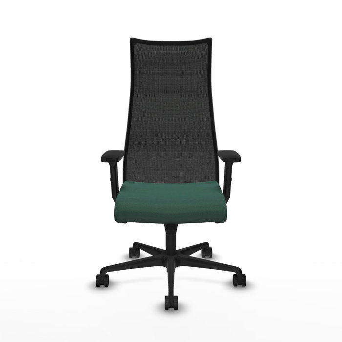 Piqueras y Crespo Chaise de Bureau Albacete, Vert Bouteille et Noir Piqueras y Crespo Chaise de Bureau Albacete, Vert Bouteille et Noir