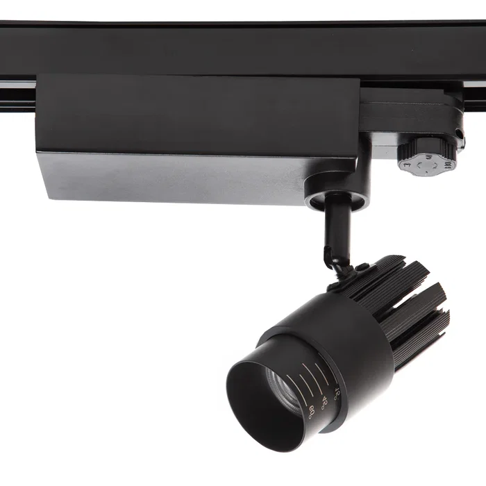 Norah Foco de Carril LED 9W 758Lm CRI90 2700°K Trifásico 40.000H [J-TR9W-T-WW] - Projecteur LED sur Rail Trifasique 9W, Blanc Chaud 2700K, IP25