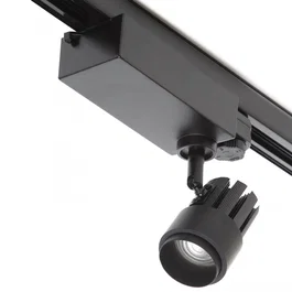 Norah Foco de Carril LED 9W 758Lm CRI90 2700°K Trifásico 40.000H [J-TR9W-T-WW] - Projecteur LED sur Rail Trifasique 9W, Blanc Chaud 2700K, IP25