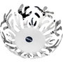 Alessi Mediterraneo Corbeille à fruits ESI01/25 en acier inoxydable 18/10 de couleur argentée