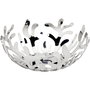 Alessi Mediterraneo Corbeille à fruits ESI01/25 en acier inoxydable 18/10 de couleur argentée