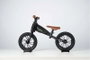 Ociotrends Feduro Draisienne Vélo sans Pédales 12 Pouces Noir Métal PVC EVA PP Dès 24 Mois