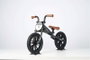Ociotrends Feduro Draisienne Vélo sans Pédales 12 Pouces Noir Métal PVC EVA PP Dès 24 Mois