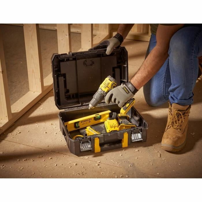Stanley Organiseur PRO-STACK 14L Noir