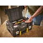 Stanley FMST1-71967 Mallette PRO-STACK 14L avec plateau mousse modulable, organiseur 7 compartiments et poignées aluminium