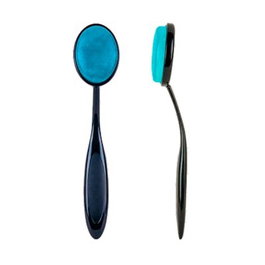 Bifull Pinceau de Maquillage Ovale en Silicone Aquamarine