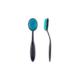 Bifull Pinceau de Maquillage Ovale en Silicone Aquamarine