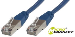 MicroConnect Câble réseau CAT6 F/UTP 15m Bleu