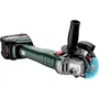 Metabo Meuleuse d'angle sans fil W 18 L 9-125 18 V avec 2 batteries Li-Power 4.0 Ah, chargeur ASC 55 et MetaBOX 165 L