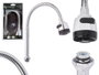 KINVARA Tuyau de robinet extensible multifonction pour évier