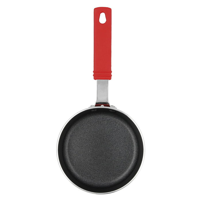 Quid Cazo Aluminio Estampado Rico 12 cm, Compatible Induction Vitrocerámica Gas Eléctrica, 12 Unidades