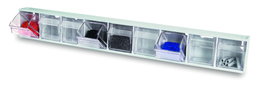 DUVER Module basculant avec 9 tiroirs transparents