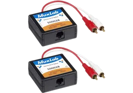 MUXLAB Balun Hi-Fi Stéréo Cat.5 Kit Émetteur-Récepteur 2 Pièces