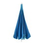 Outdoor Living By Decoris Parasol de Jardin Bleu avec Bord Vert d'Eau Ø195 x 215 cm UV400 Pliable