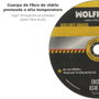 WOLFPACK LINEA PROFESIONAL Disco Repasar Abrasivo 115x6,4x22 mm