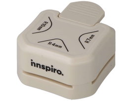 Innspiro Troqueladora de esquinas 3 in 1 Corner Punch