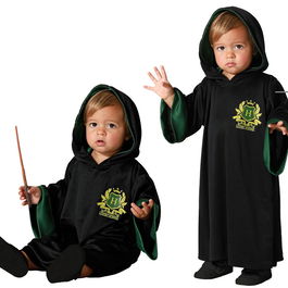 Costume Tunique d'Apprenti Magicien Vert pour Bébé Unisexe 12-24 Mois - Halloween, Carnaval