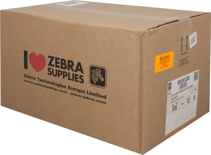 Zebra Z-Select 2000D 800263-205 Étiquettes thermiques blanc 76x51 mm 12 rouleaux 1370 étiquettes/rouleau Zebra Z-Select 2000D 800263-205 Étiquettes thermiques blanc 76x51 mm 12 rouleaux 1370 étiquettes/rouleau