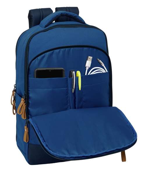 Safta Sac à dos pour Ordinateur Portable 15,6 pouces et Tablette avec USB Safta Sac à dos pour Ordinateur Portable 15,6 pouces et Tablette avec USB