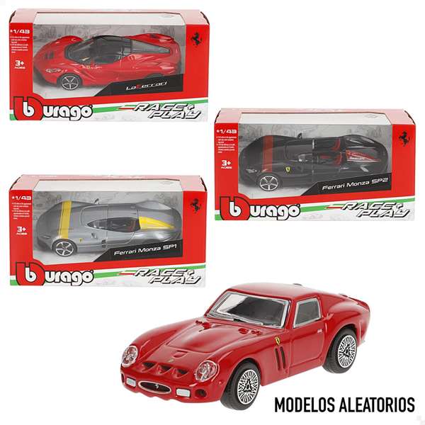 Burago Ferrari Voiture métal 1:43 - Modèles assortis - Coche metal burago ferrari escala 1:43 - modelos surtidos