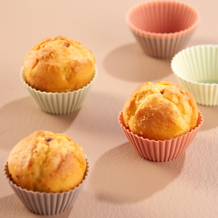 Day Lot de 9 moules à muffins en silicone