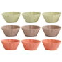 Day Lot de 9 moules à muffins en silicone