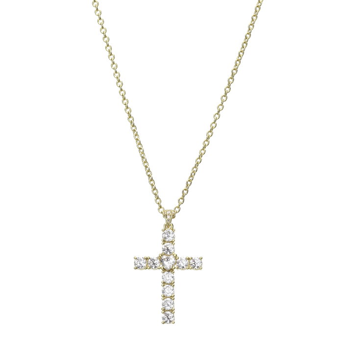 Chiara Ferragni Pendentif Croix Doré J19AWC11 Chiara Ferragni Pendentif Croix Doré J19AWC11