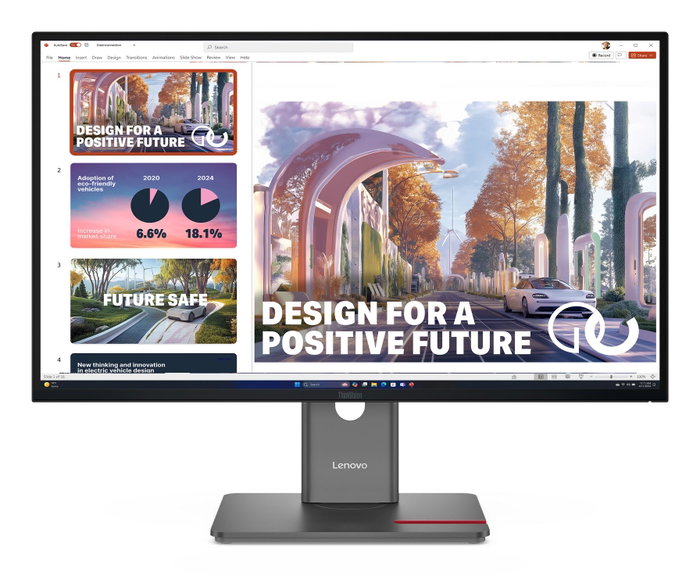Lenovo ThinkVision P27QD-40 P27QD40 Black (64B3GAT2EU)</div>