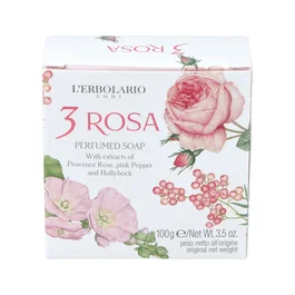 L´ERBOLARIO 3 ROSAS savon en pain 100g