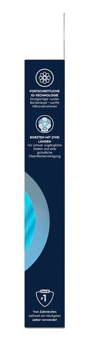 Oral-B Lot de 4 brosses à dents interchangeables iO, Noir