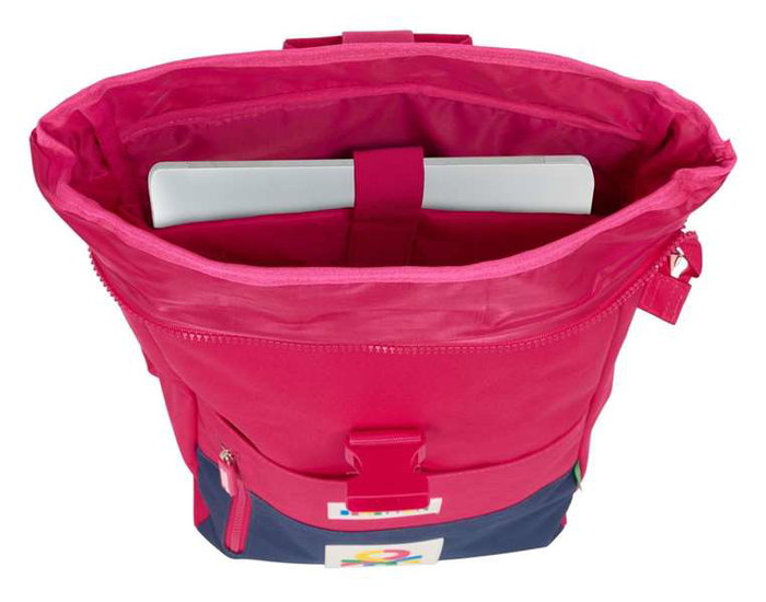 Benetton Sac à dos pour ordinateur portable 15,6 pouces Cherry 28x42x13 cm