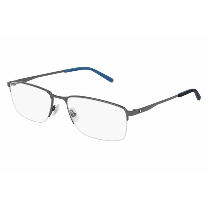 Monture de Lunettes Homme Montblanc MB0107O-005 Gris ø 58 mm Monture de Lunettes Homme Montblanc MB0107O-005 Gris ø 58 mm