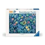 Ravensburger Puzzle Farbenfrohe Quallen - 500 pièces