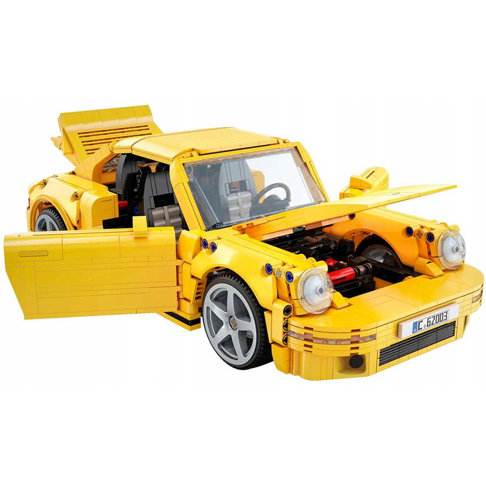 Cada - Maquette de Voiture à Construire Ruf CTR 2017 Yellowbird - 1515 Pièces - avec Direction, Moteur Détailé et Portes Ouvrantes - pour +8 Ans Cada - Maquette de Voiture à Construire Ruf CTR 2017 Yellowbird - 1515 Pièces - avec Direction, Moteur Détailé et Portes Ouvrantes - pour +8 Ans