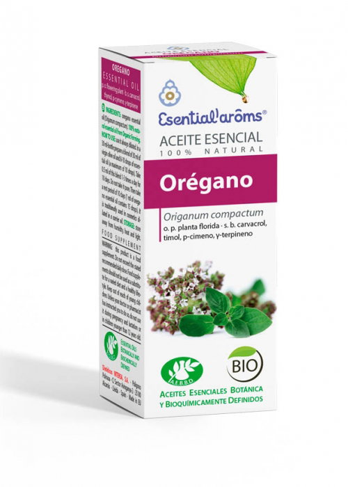 ESENTIAL AROMS Huile essentielle d'origan BIO 10 ml ESENTIAL AROMS Huile essentielle d'origan BIO 10 ml