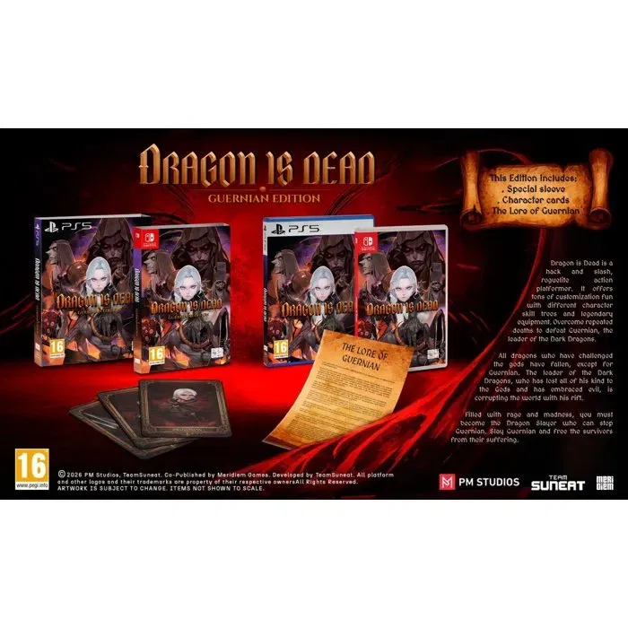 Microids Dragon is Dead - Guernian Edition - Jeu Video PS5 - Version Française - Edition Speciale avec Contenu Exclusif