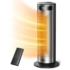Dreo Solaris 628 Chauffage d'appoint Hyperamic 1500W - Noir et Gris