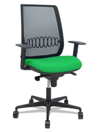 PIQUERAS Y CRESPO Chaise de Bureau Alares Synchro Vert et Noir
