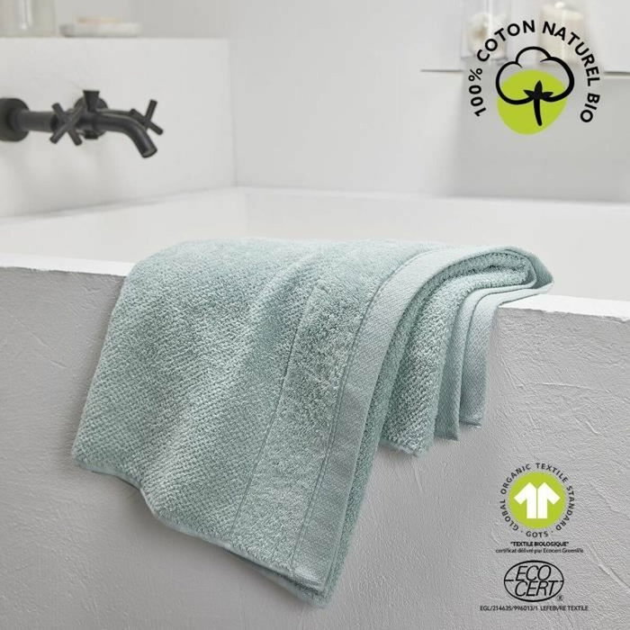 Today Serviette de bain Organic Céladon 50 x 90 cm