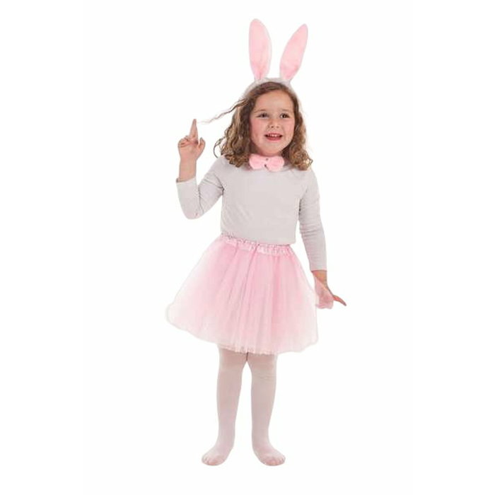 Déguisement pour Enfants Tutu Rose Rose clair Lapin (Femme) 4 Pièces Déguisement pour Enfants Tutu Rose Rose clair Lapin (Femme) 4 Pièces
