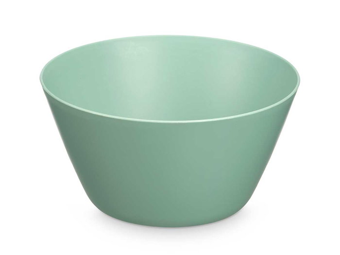 Leknes Bol Conique Vert Petit 650 ml 14x7x14 cm Plastique PP (Set de 24)