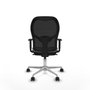 Piqueras y Crespo Chaise de Bureau 1D086N0 Gris