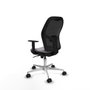 Piqueras y Crespo Chaise de Bureau 1D086N0 Gris
